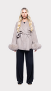 Ayra Taupe™ | Woolcoat