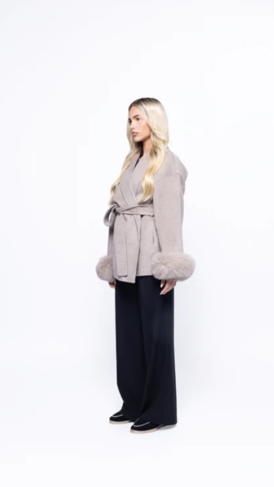 Ayra Taupe™ | Woolcoat
