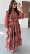 Aurora™ | Broderie Maxi Dress