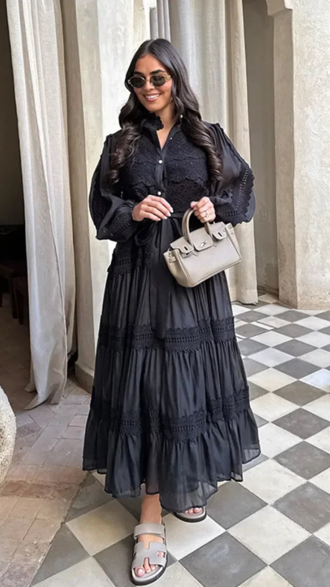 Aurora™ | Broderie Maxi Dress