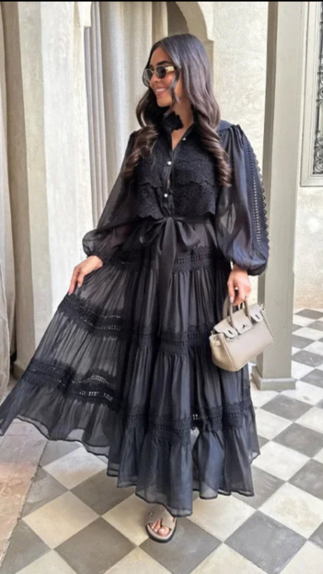 Aurora™ | Broderie Maxi Dress