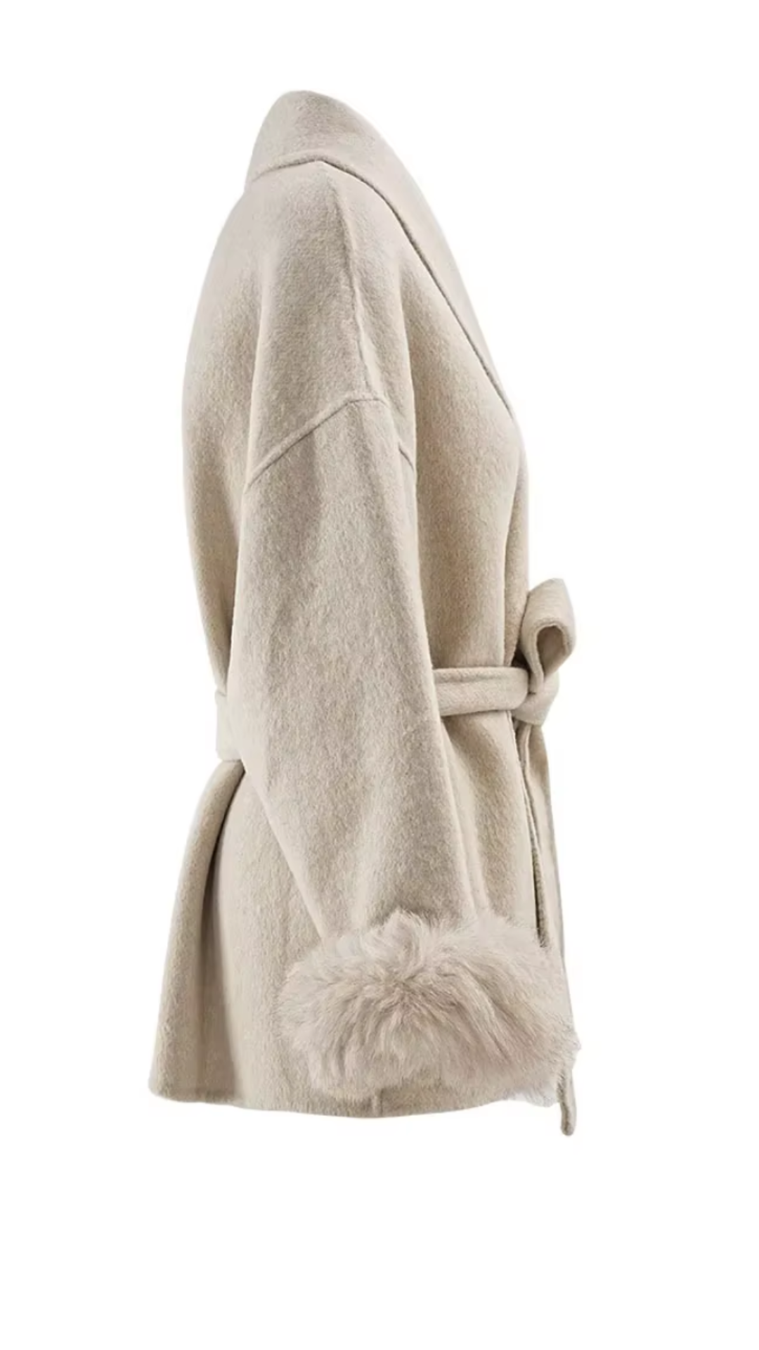 Ayra Beige™ | Woolcoat